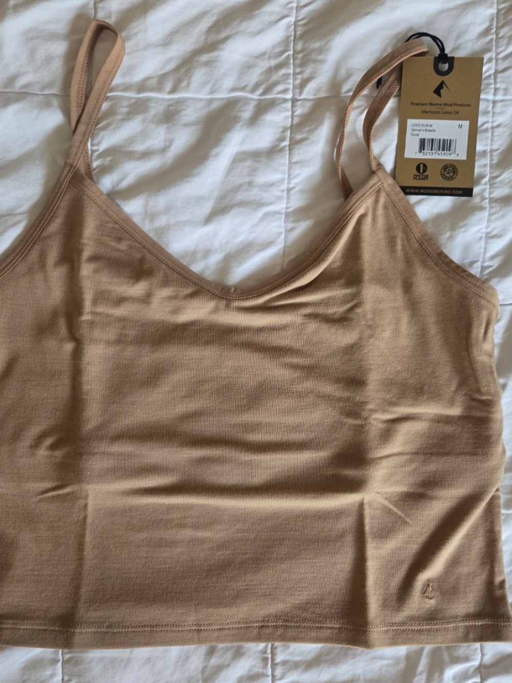 Ridge Merino Women’s Wool Bralette - Picture 2 of 5